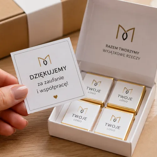 Personalizowane czekoladki na prezent dla klientów - jak wykorzystać je w sprzedaży i promocji marki?