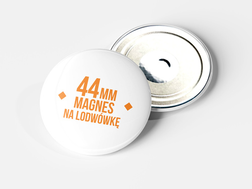 Magnes na lodówkę okrągły 44mm